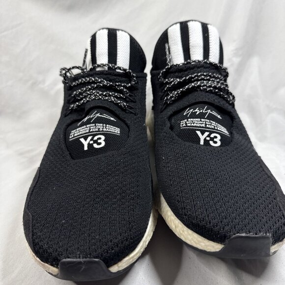 Adidas Y-3 Saikou Sneakers Mens Size 12 Black Original Limited‎ AC7196 2017 EUC - Picture 2 of 11